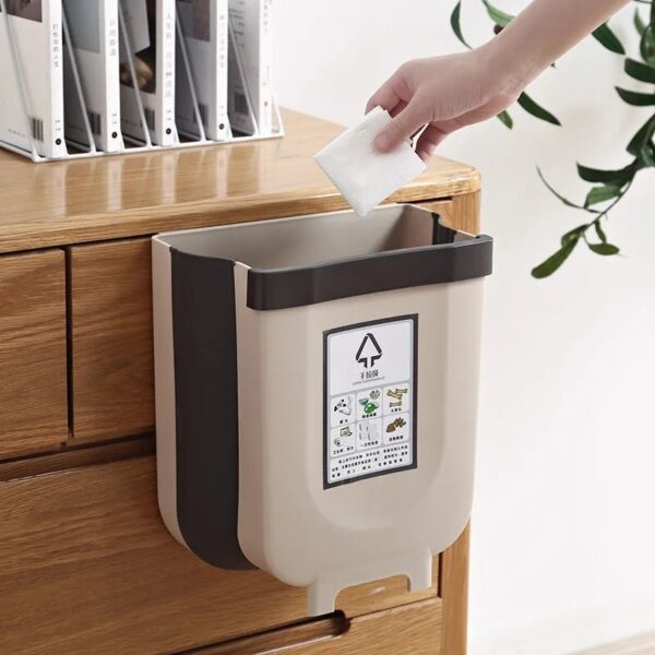 Wall Mounted Foldable Trash Can Bin | Limited Offer Upto 50% Off